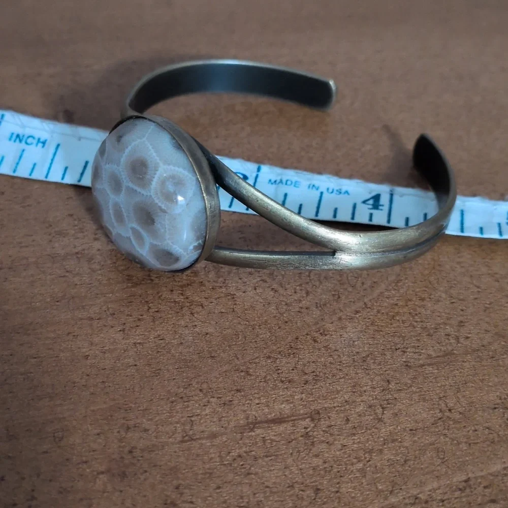 Petoskey Stone Cuff - Picture 3 of 3
